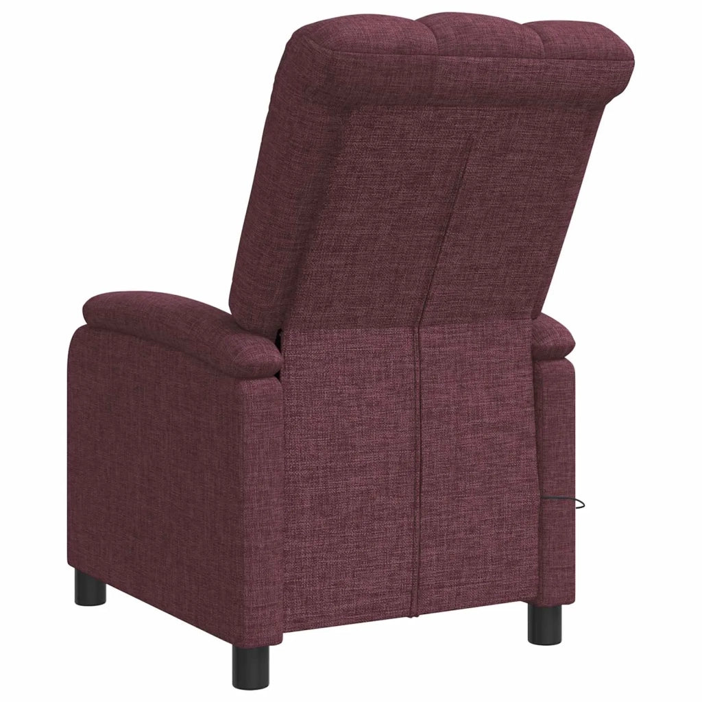 Divano Sedia-Poltrona Massaggiante Viola Tessuto 603996