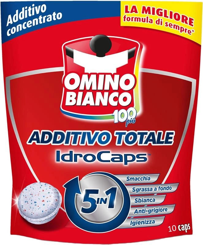 OMINO BIANCO ADDITIVO IDROCAPS 200GRX10 SMACCHIANTE