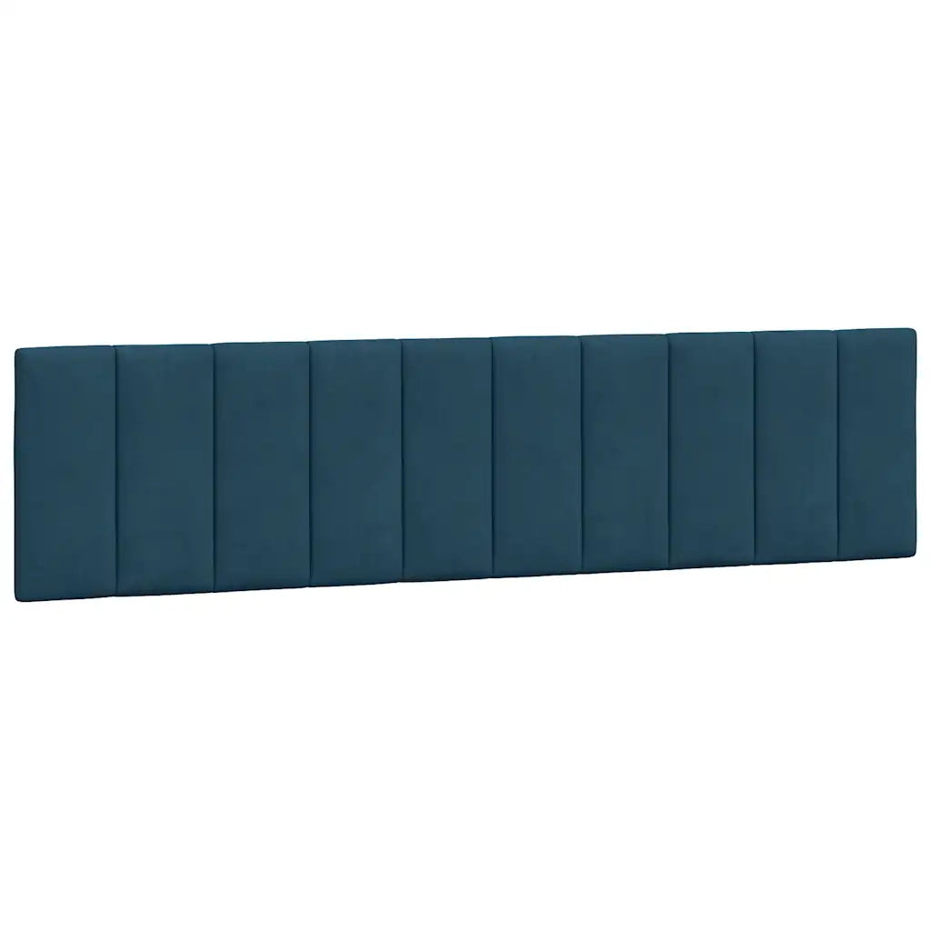 Giroletto senza Materasso-Struttura Letto Blu 90x190 cm in Velluto