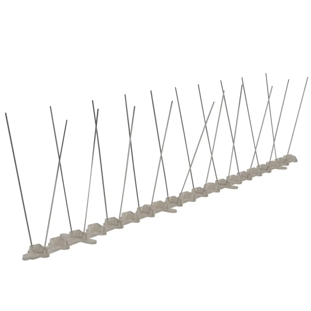 Set Dissuasori per Uccelli e Piccioni 6 pz 2 File 3 m 170232