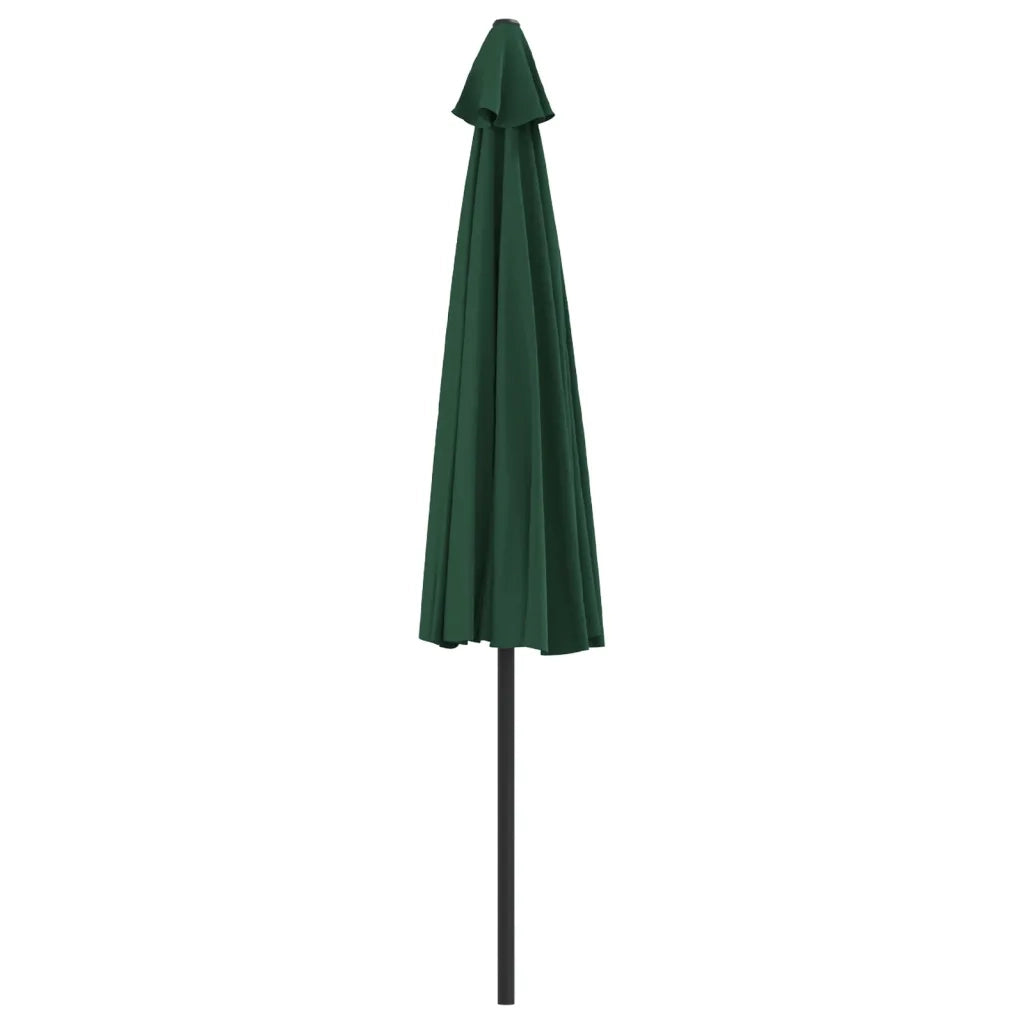 Ombrello | Parasolne da Balcone Palo in Alluminio Verde 300x155 cm a Met¨¤