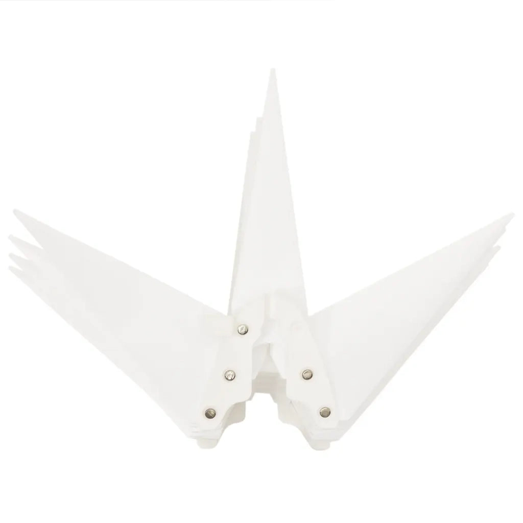 Luce di Natale con LED-Luci decorative natalizie Pieghevole Bianca 43 cm