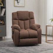 Poltrona relax elettrica alzapersone marrone