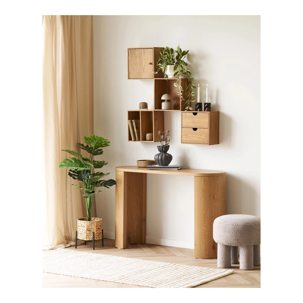 Mensola Townsville 1, Marrone, Legno, 30x18x30 cm