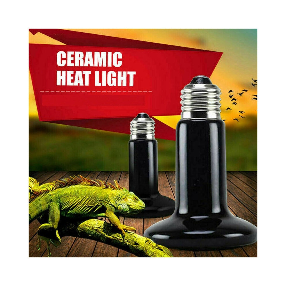 Trade Shop - Lampada Lampadina Ceramico Rettili Tartarughe Riscaldante Luce E27 50w Nd-01 -
