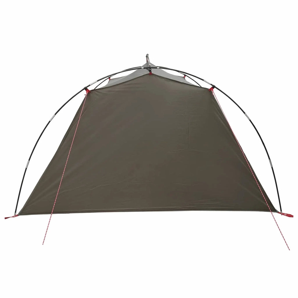Tenda a tunnel Marrone e Grigio 4 persone