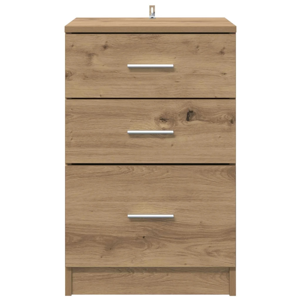Armadio da Notte Rovere artigianale 40 x 40 x 63 cm 880915