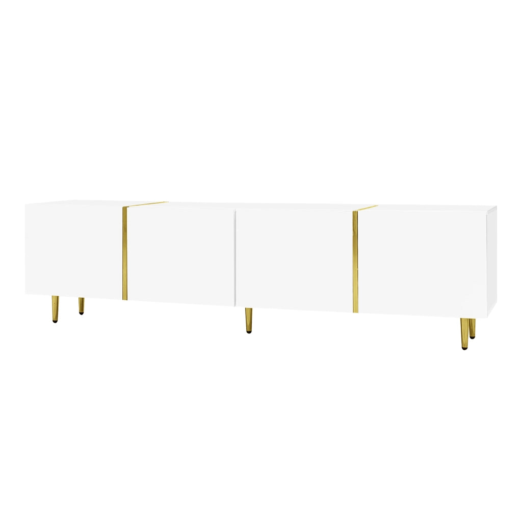 Mobile TV a 4 Ante Lucido ¨C MINIMAL ¨C Bianco