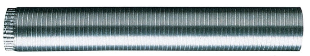 Tubo Stufa Flessibile In Alluminio Finitura Naturale 130Cm - Europrofil