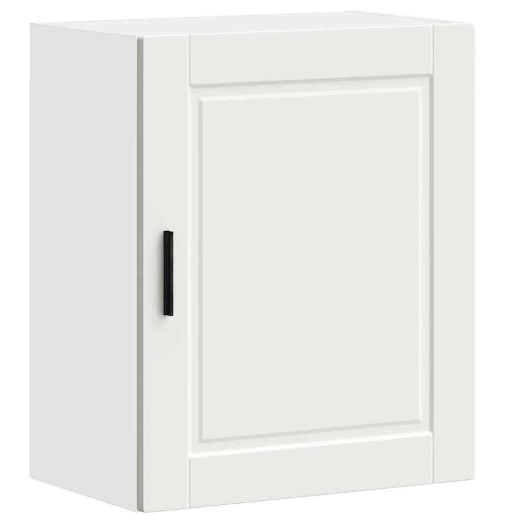 Set di 2 pensili da cucina ottimizzano lo spazio di stoccaggio 50 x 31 x 60 cm in legno ingegnerizzato bianco 02_0050343