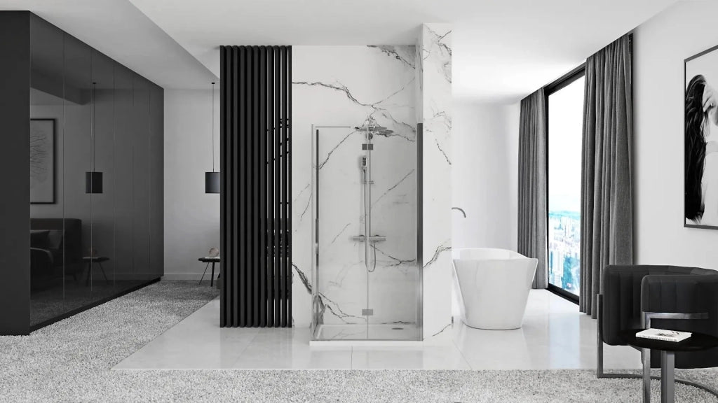 Cabina Doccia Rea Molier Chrom 100x90