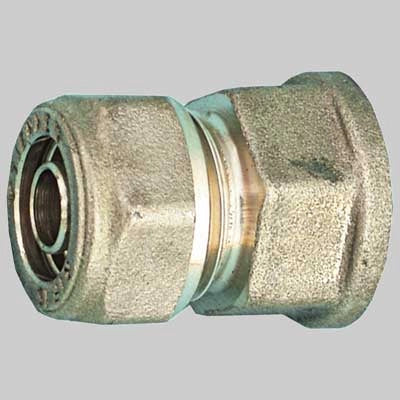 RACCORDO DIRITTO FEMMINA PER TUBO COBRAPEX  3/4 x 18 S. 2,5     TIEMME