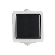 Interruttore deviatore Kanlux TEKNO nero IP54 10AX