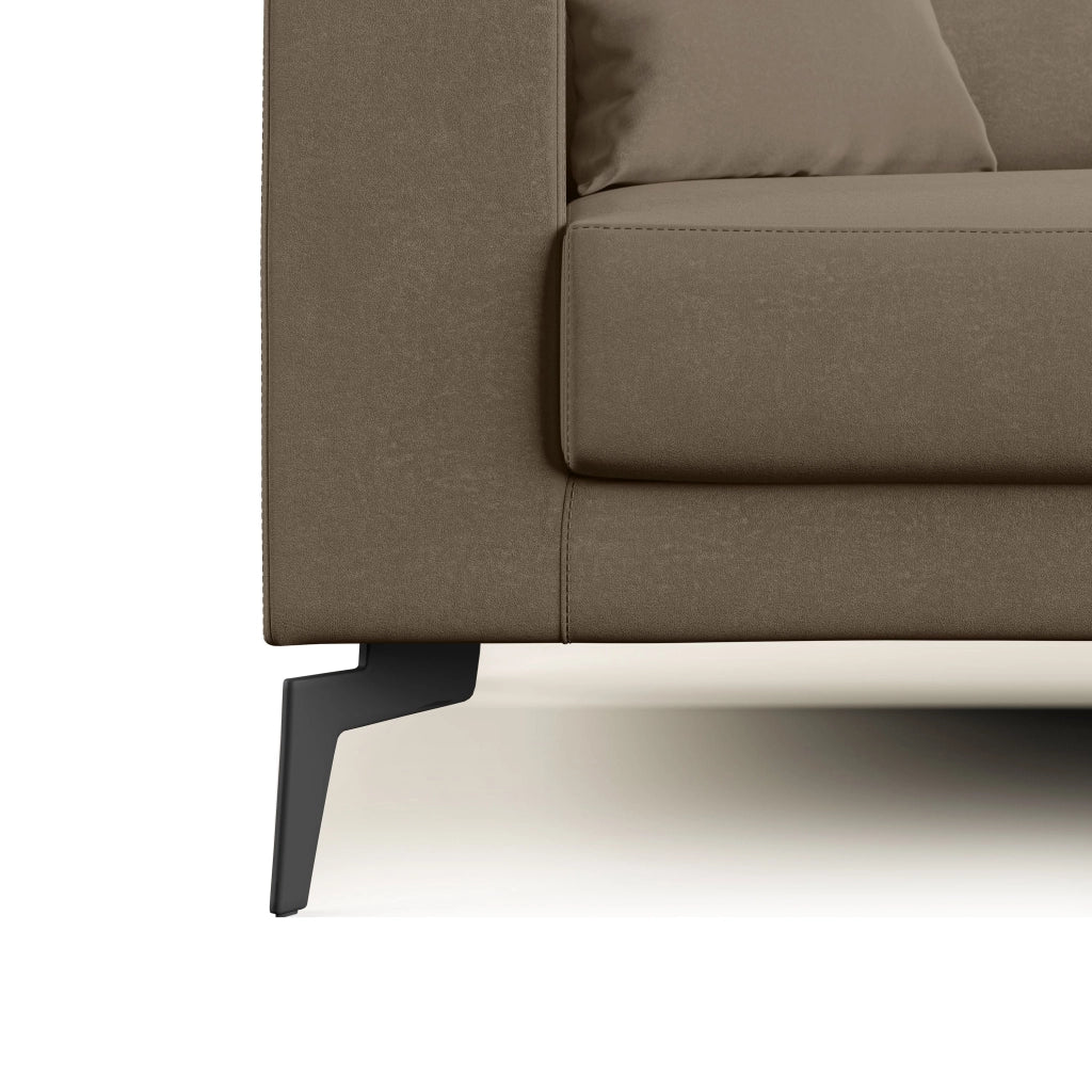 Prestige Divano design moderno T11 186 cm marrone