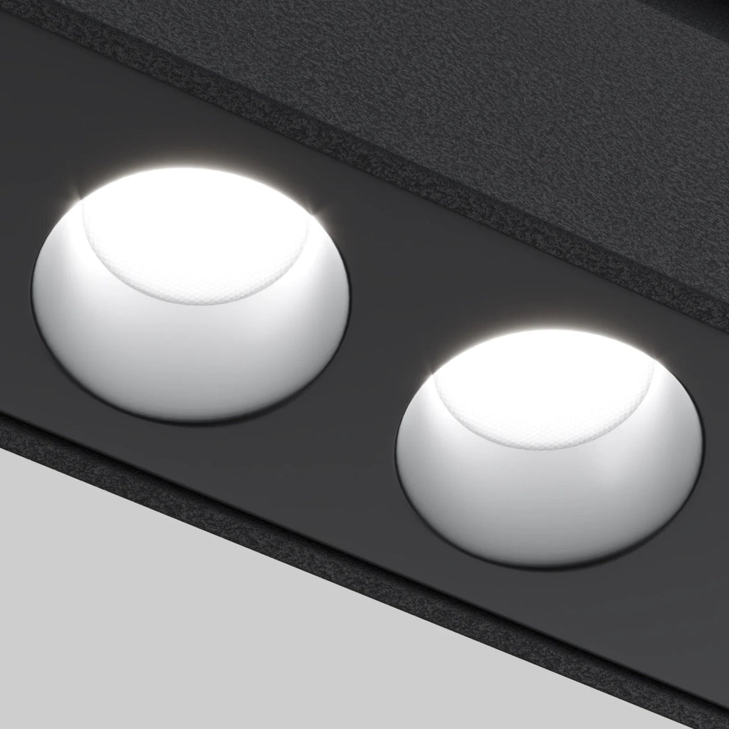 Maytoni Sistema A Binario Exility Points 1 luce LED integrato nero alluminio