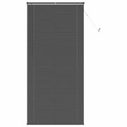 Tenda Veneziana | Tenda a lamelle Grigio Argento 213 x 100 cm 25 mm PVC