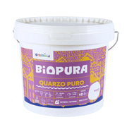 Pittura murale quarzo puro interni esterni finitura opaca linea biopura cromika *** formato 10 lt, confezione 1