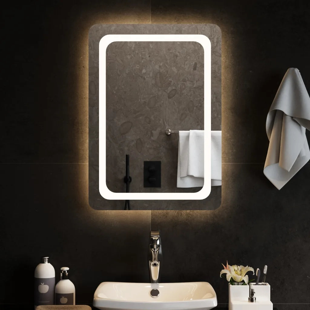 Specchio da Bagno | Specchio decorativo con Luci LED 50x70 cm
