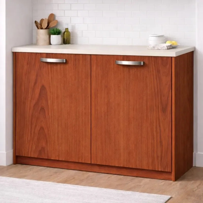 Anta per mobili in Legno nobilitato Compresa di Maniglia 72x30 Ciliegio