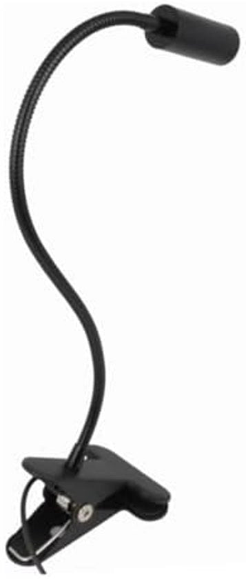 Lampada da lettura fissabile con collo cavo flessibile, luce di lavoro calda bianca, lampada da scrivania alimentata da USB, adatta per illuminazione lettura e lavoro in officina Luce bianca 6500K