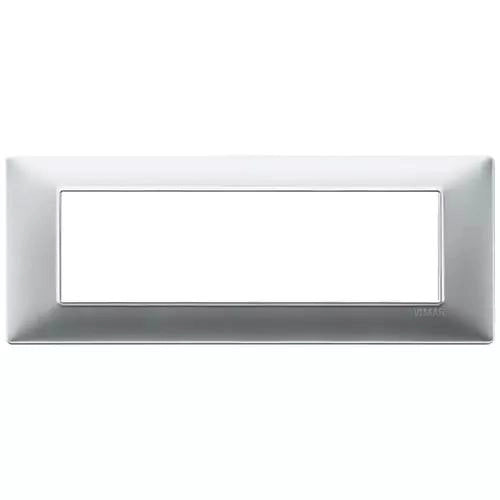 VIMAR PLANA - PLACCA 7M ARGENTO OPACO