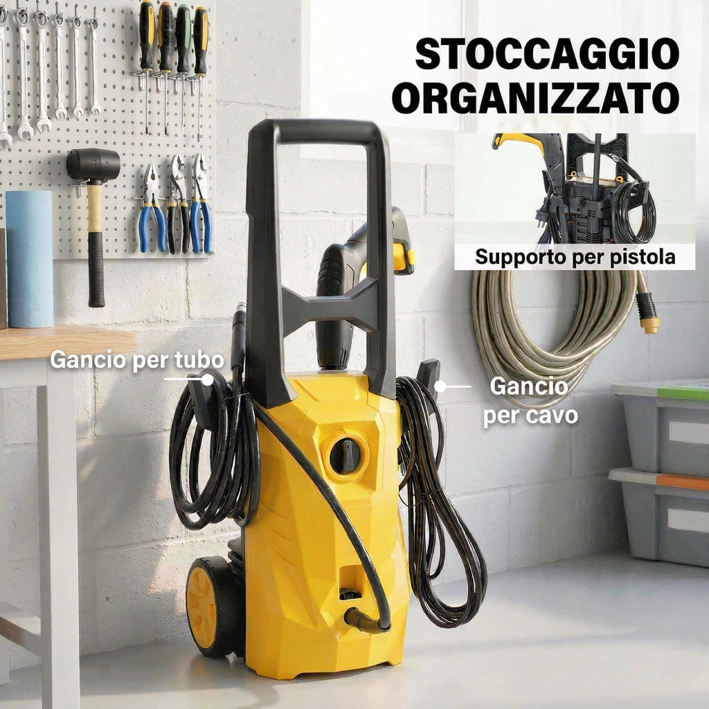 Idropulitrice 1600W ¨C zephmum ¨C Giallo