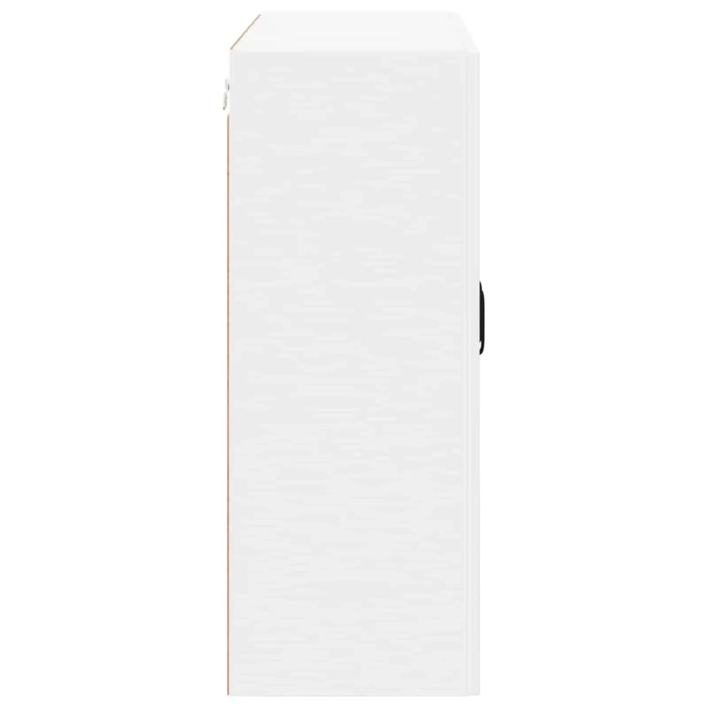 Mobile in vetro da parete LUCCA Bianco 80 x 31 x 80 cm 885065