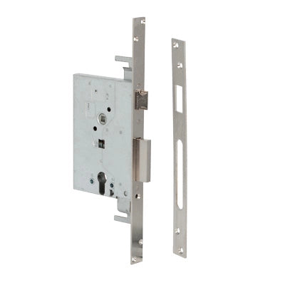 SERRATURA METALLO INFILARE 56255 CISA  B.Q ZINC F.MM 25 F/SAG M4 TRIPL+SCR E.MM 60