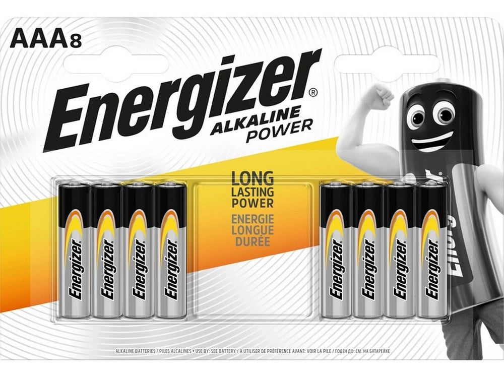 12cf pila alcalina serie alkaline power ministilo 1,5v 8 pz. cod:ferx.vit35138