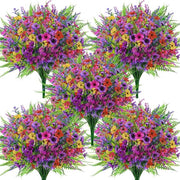 20 Bundoli di Fiore Artificiale a Misto Colore per Interno e Esterno