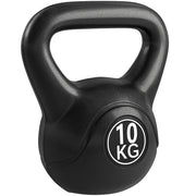 Kettlebell 10 kg ¨C Xylo ¨C Maniglia Ergonomica Nero 25x19x28 cm