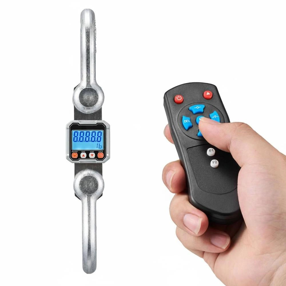 Bilancia Digitale Gru 10 Tonnellate Alluminio Pressofuso Display LCD Divisione 2kg 3 Unità Industriale