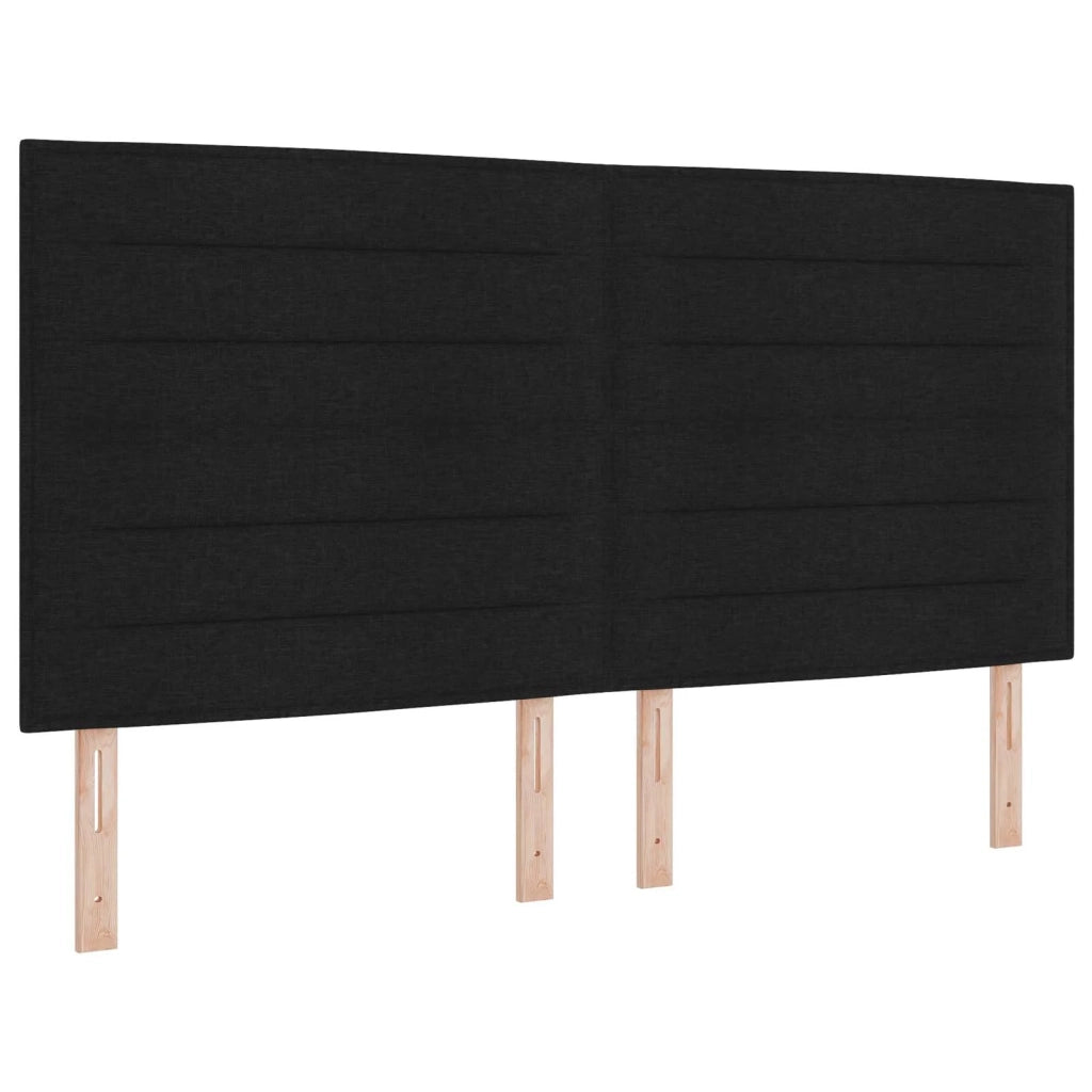 Letto con contenitore e materasso Nero 180 x 200 cm Velluto 3458576