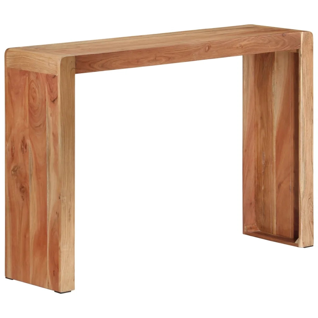 Tavolo Consolle 110x30x76 cm in Legno Massello di Acacia 351650