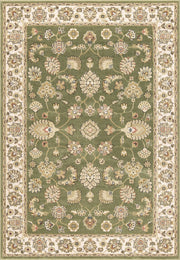 Tappeto BABIL cm.240x340 disegno classico orientale colore verde e crema