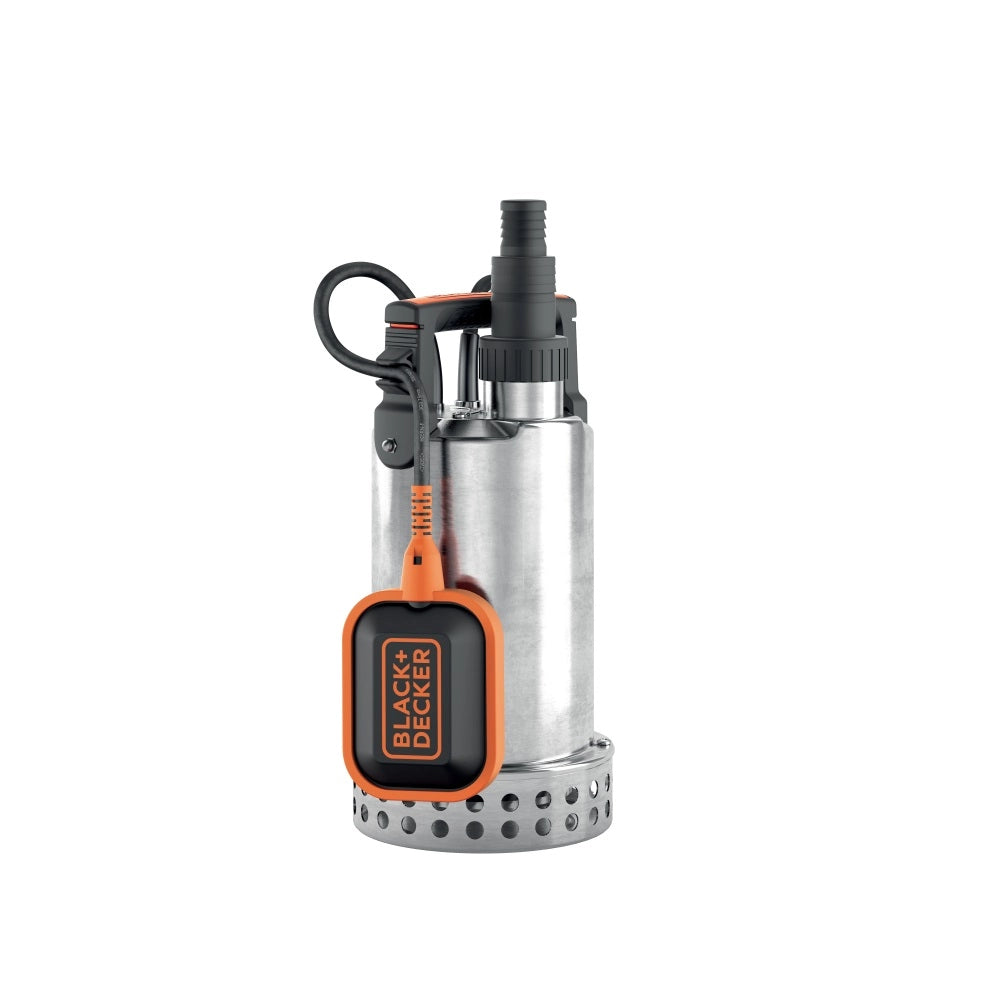 Pompa Immersione per Acque Chiare BLACK+DECKER BXUP750XCE  (750 W, Portata  max. 11000 l/h, Prevalenza massima 8.5 m)