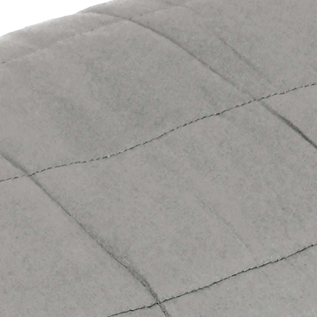Coperta Ponderata Grigia 137x200 cm 6 kg Tessuto 3154778