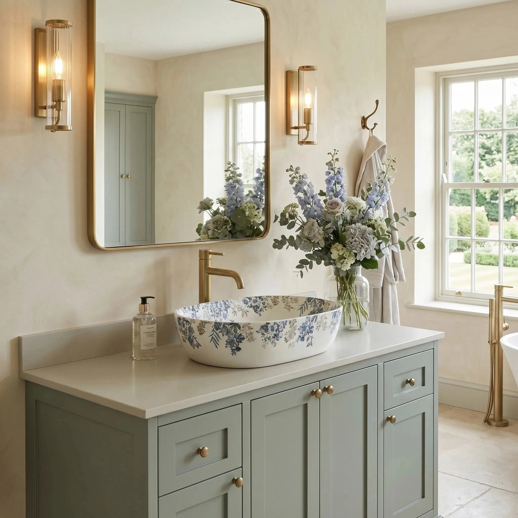 Lavabo Da Appoggio Rea Veronica Shiny