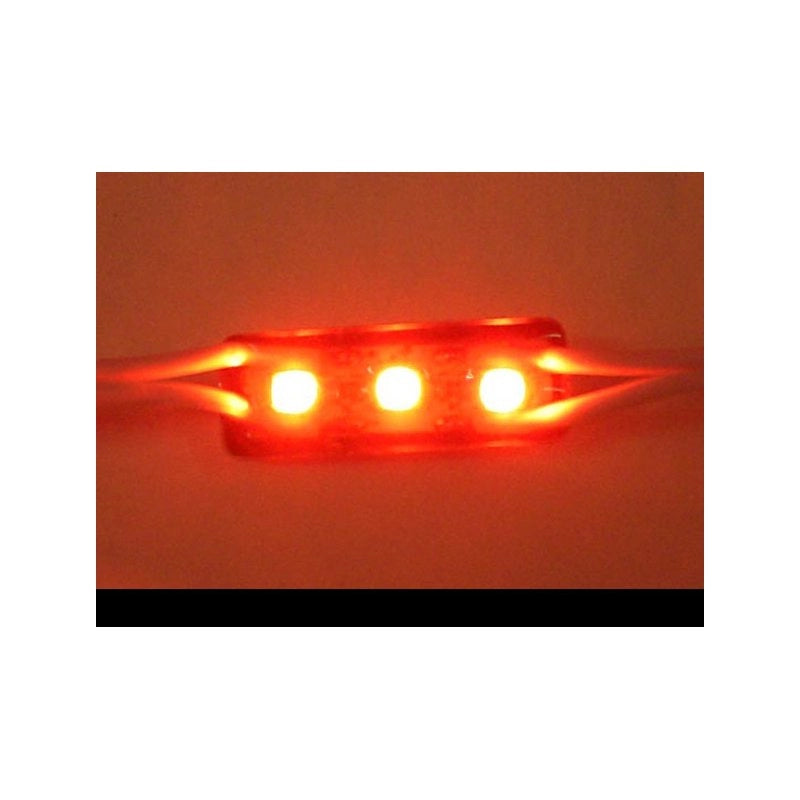 Modulo Mattone LED 3 SMD Rosso Per Personalizzare Insegna a Led