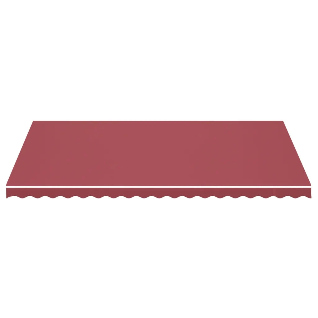 Tessuto di Ricambio per Tenda da Sole-Ricambio telo per tenda da sole Rosso Borgogna 5x3 m