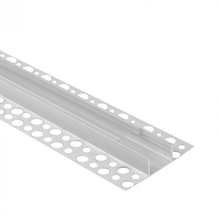 Profilo GNS01 LED superficie bianco diffusore trasparente 1m