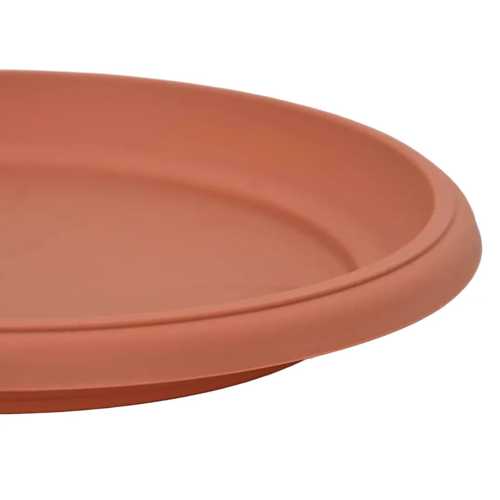 Vassoio Rotondo per Fiori 24 pcs Rosso Mattone Ø 27 x 2,5 cm 42020319