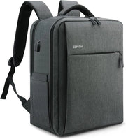 Borsa a Mano per Uomo - 156 Pollici Borsa Laptop - Borsa da Viaggio per Ufficio Nero