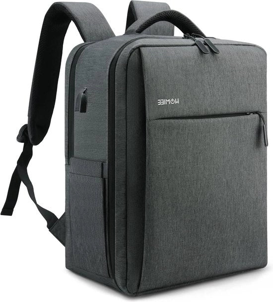 Borsa a Mano per Uomo - 156 Pollici Borsa Laptop - Borsa da Viaggio per Ufficio Nero