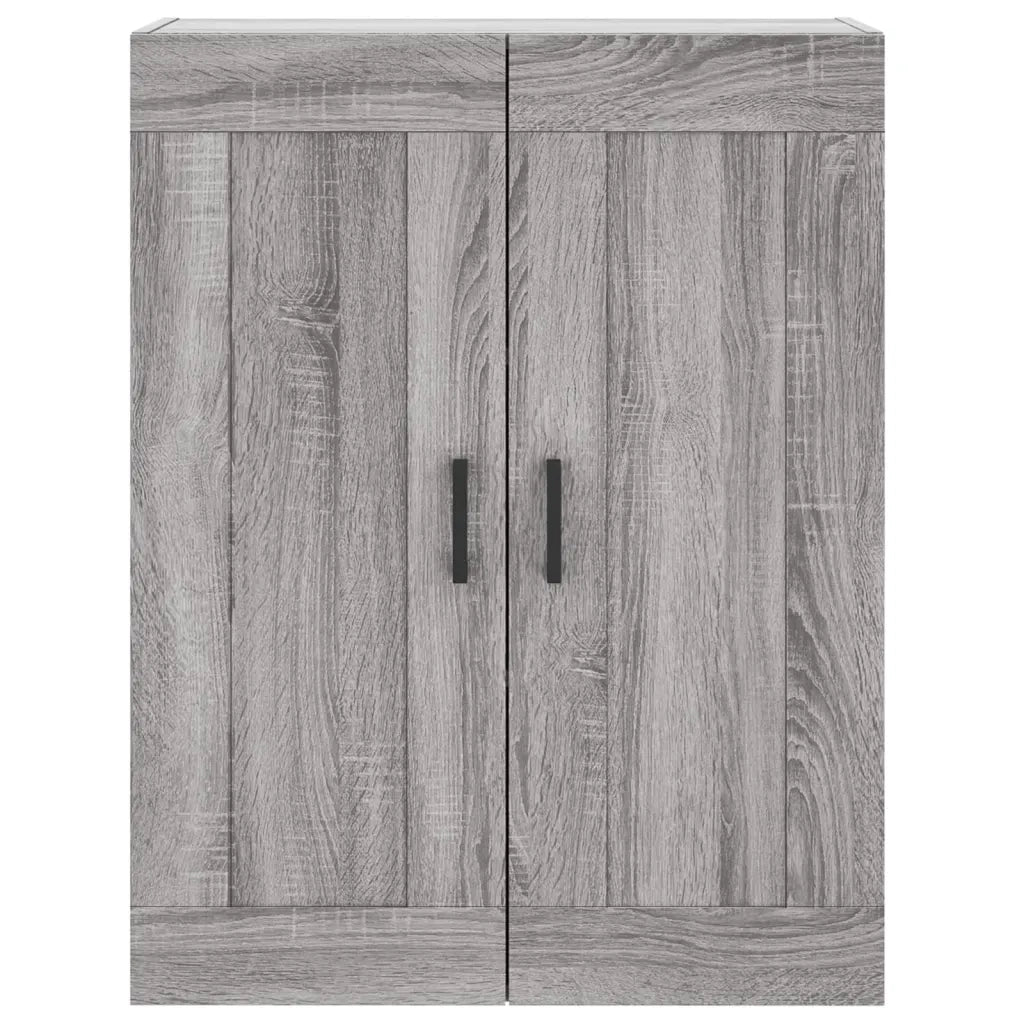 Credenza | Madia | Buffet da pranzo | Armadio da pranzo Grigio Sonoma 69,5x34x180 cm in Legno Multistrato