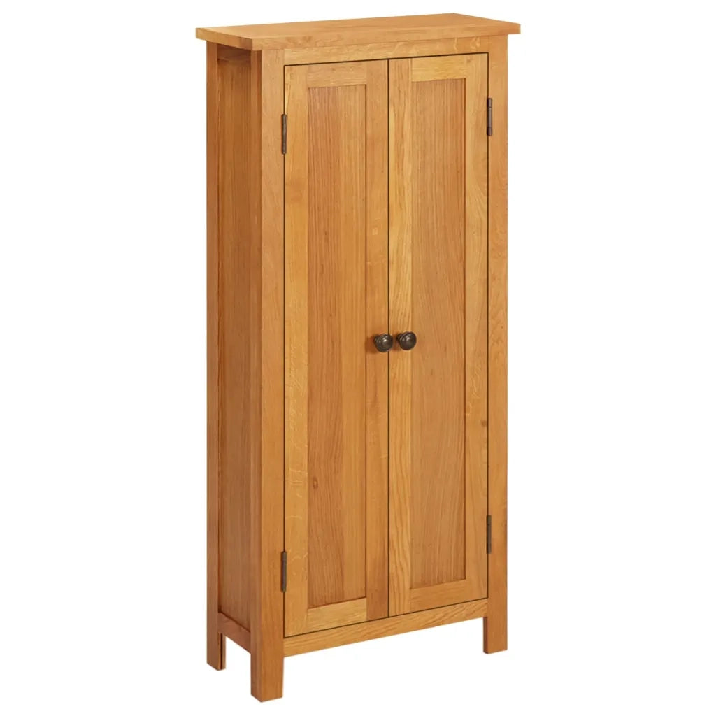 Armadietto 50x22x110 cm in Legno Massello di Rovere