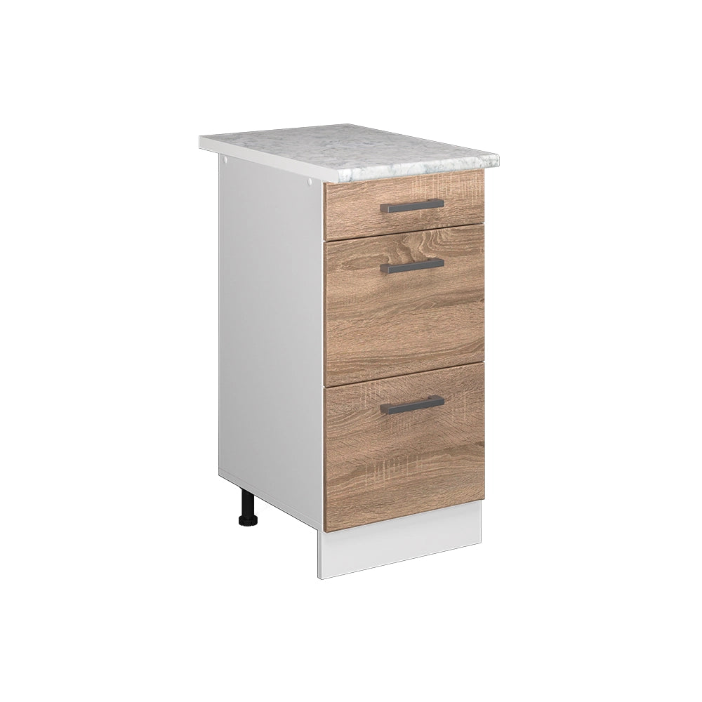 Vicco Base universale Sonoma 40 cm con cassetti