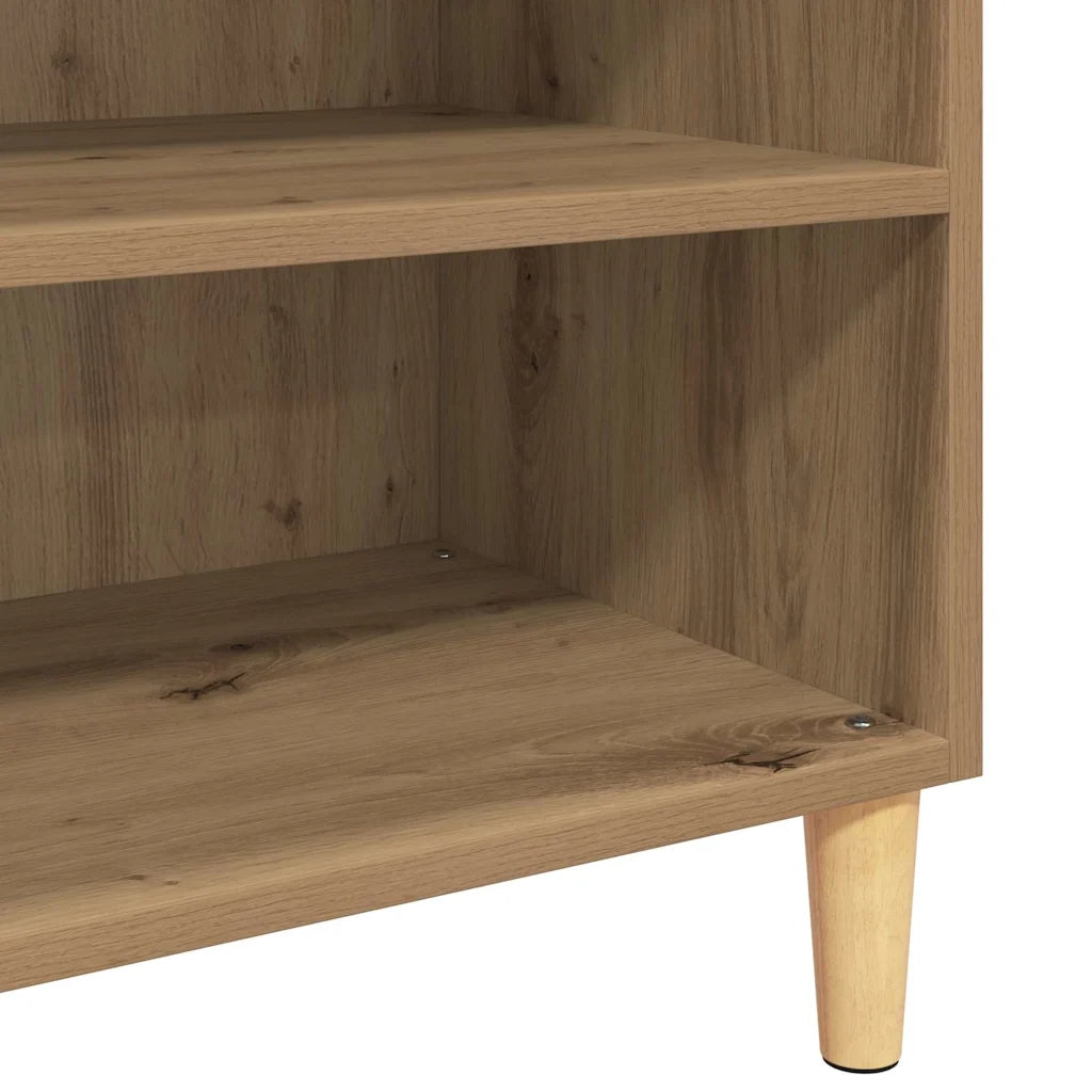 Credenza | Madia | Buffet da pranzo | Armadio da pranzo Rovere artigianale 57 x 35 x 89.5 cm Legno multistrato