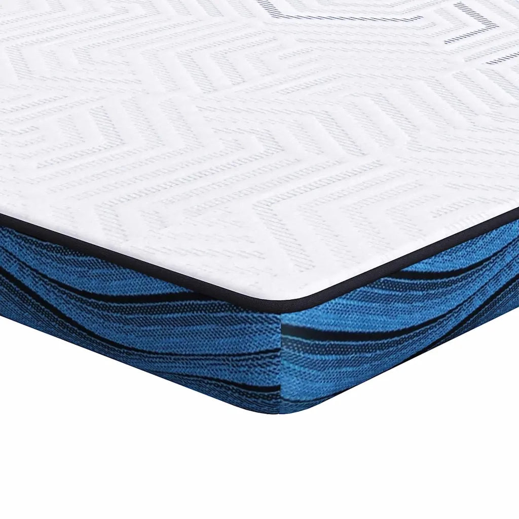 Topper per materasso Bianco 80 x 200 cm Tessuto Jacquard 4106265