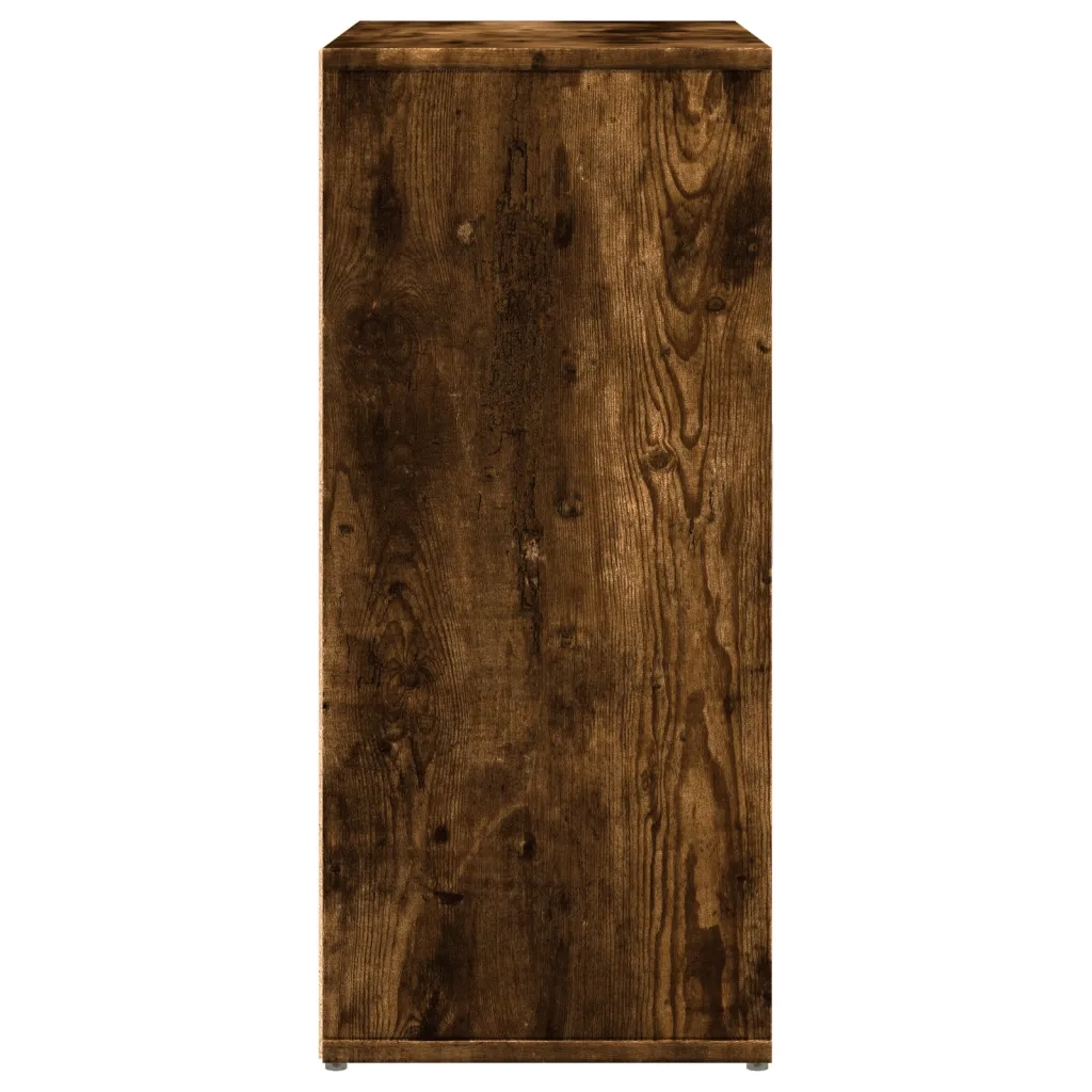 Credenza | Madia | Buffet da pranzo | Armadio da pranzo Rovere Fumo 60x31x70 cm in Legno Multistrato